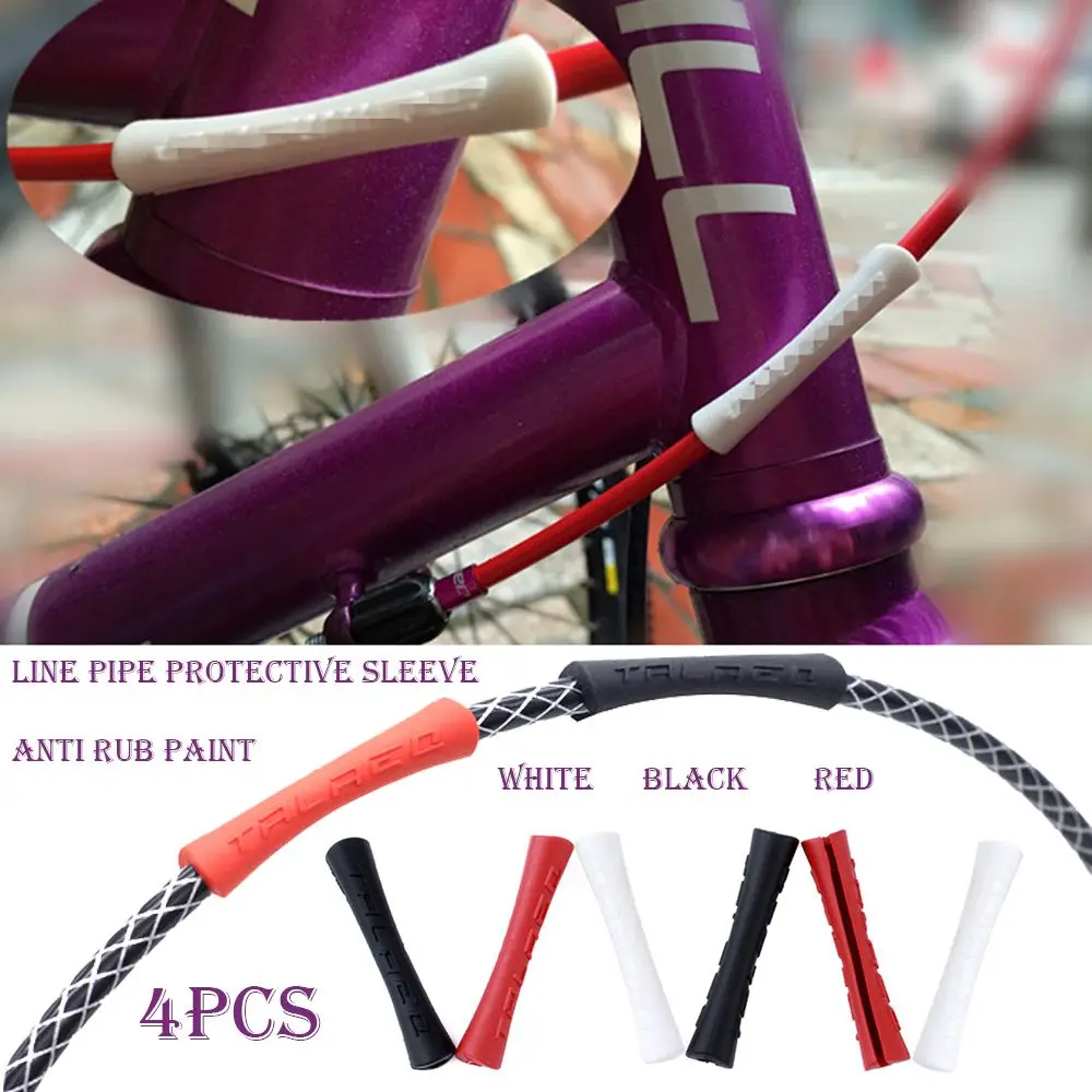 Frame Protection Three Colors Ultralight Mountain Bike Line Pipe Sleeve Anti Scratch Shift Brake Bicycle Cable Protector