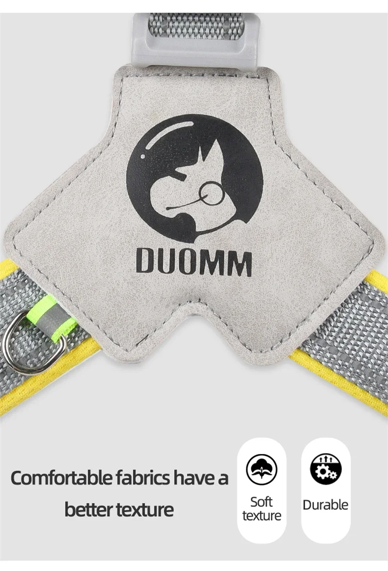 Pettorina per cani regolabile per cani di taglia piccola media gilet riflettente per cuccioli di animali domestici Chihuahua Pug Bulldog francese