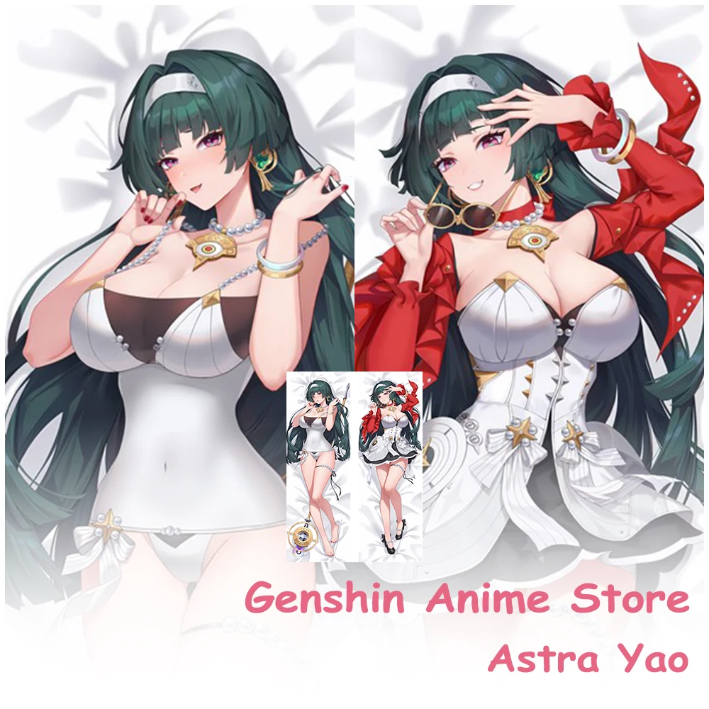 

Anime Astra Yao Hugging Fullbody Dakimakura Cover Cosplay Props Double-Sided Printed Peachskin Pillowcase Otaku Cushion Covers