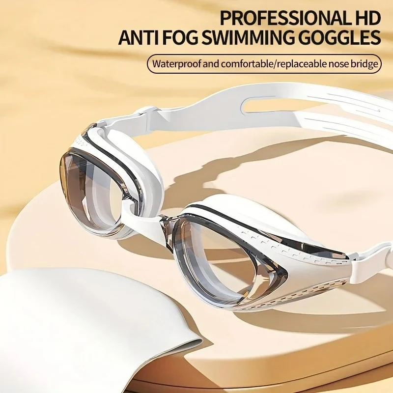 High Performance Waterproof  SwimGoggles Anti  Fogging Shielded Comfort - Fit Goggles Pool Water Swimming Sports Eyewear
