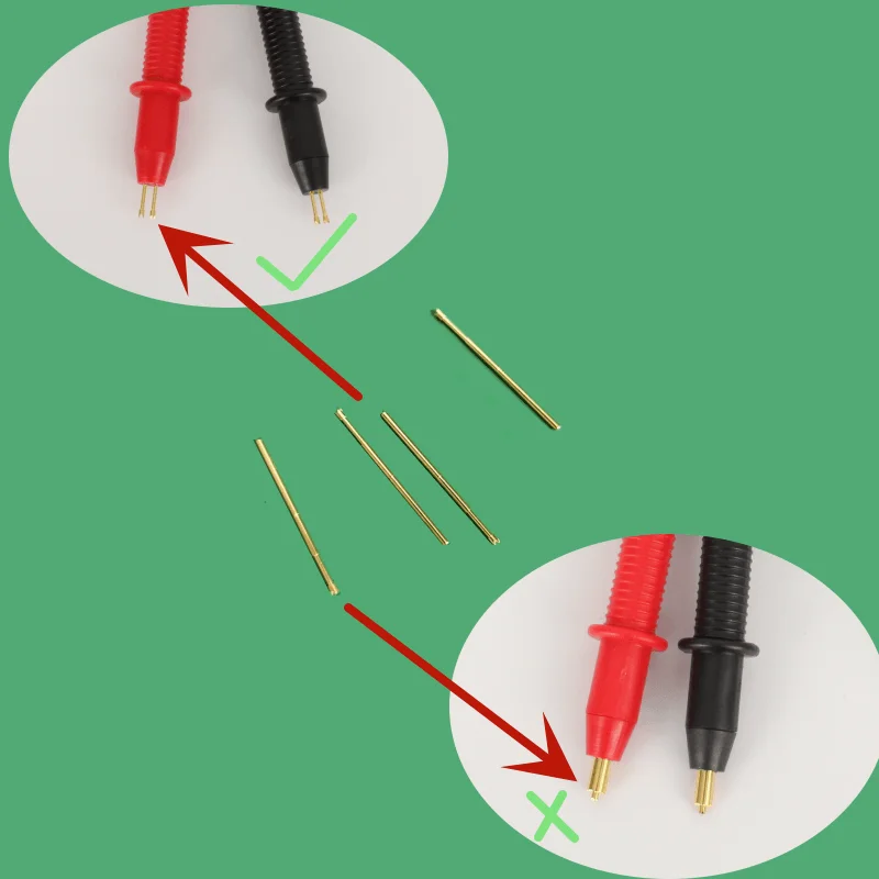 YR1035+battery internal resistance tester four pin probe spare probe probe accessories