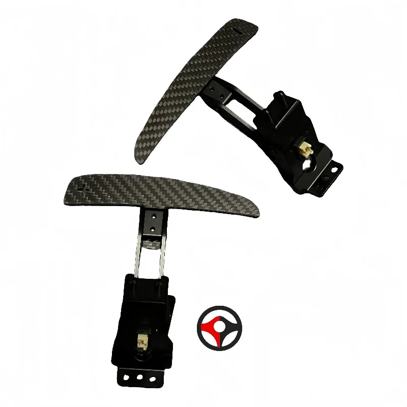 

For Carrera T 991.2 Real Carbon Fiber Magnetic Shift Paddles Steering Wheel Extend Shifter Paddle Picks Replacement