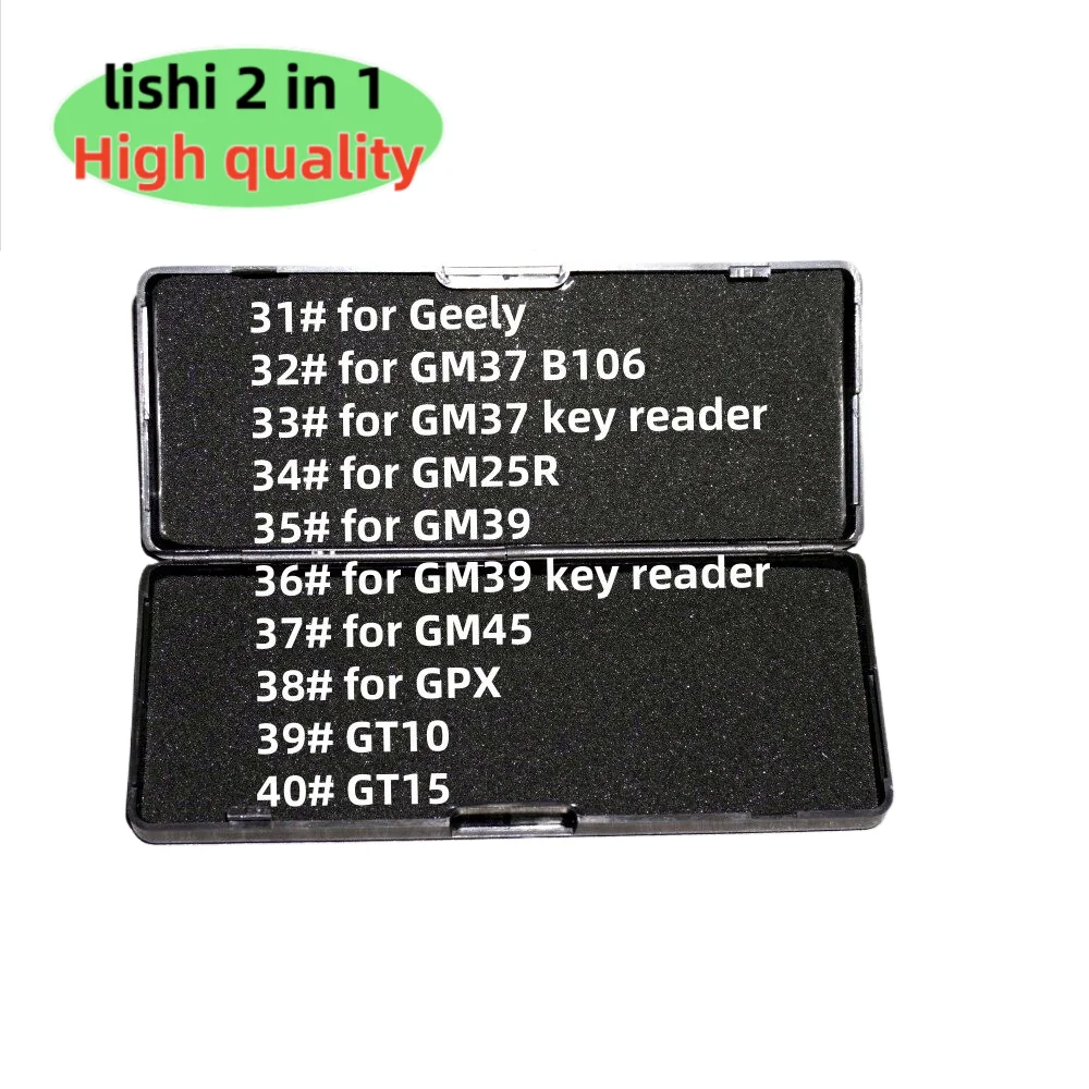 

High quality LISHI 2 in 1 tool for Geely for GM37 GM25R GM39 GM45 GPX GT10 GT15