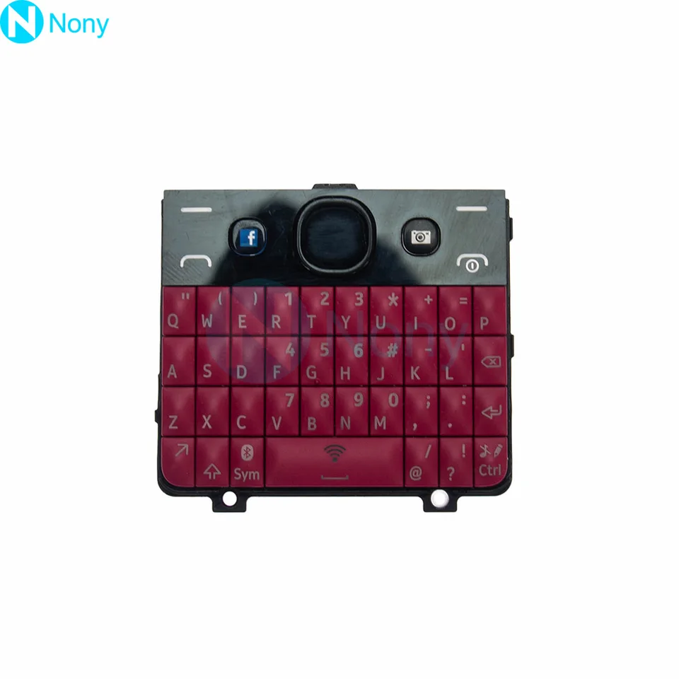 Teclado Nony 210 para Nokia asha 210, teclado en inglés, piezas de repuesto 5