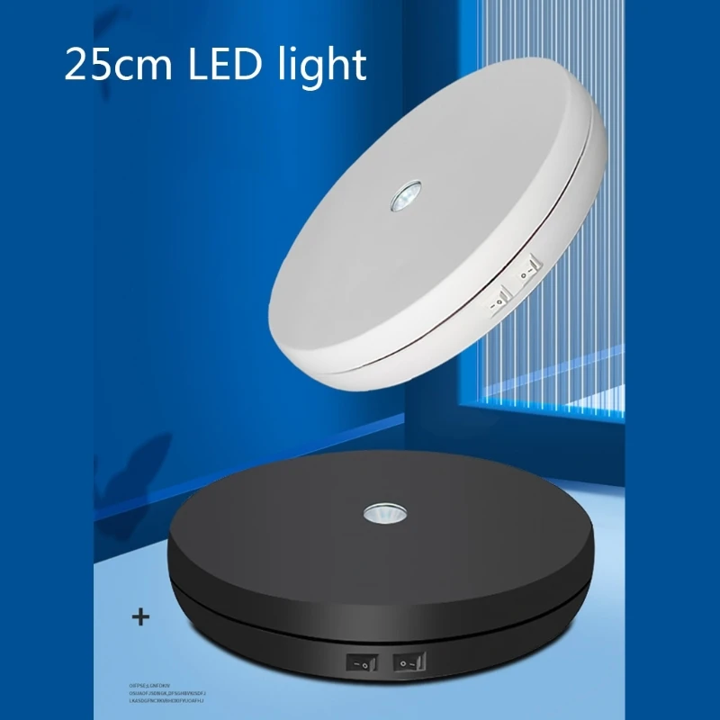 

Motorized Rotating Display Stand Turntable Display Stand Work with USB Power Supply- 360 Degree 110/220V M4YD