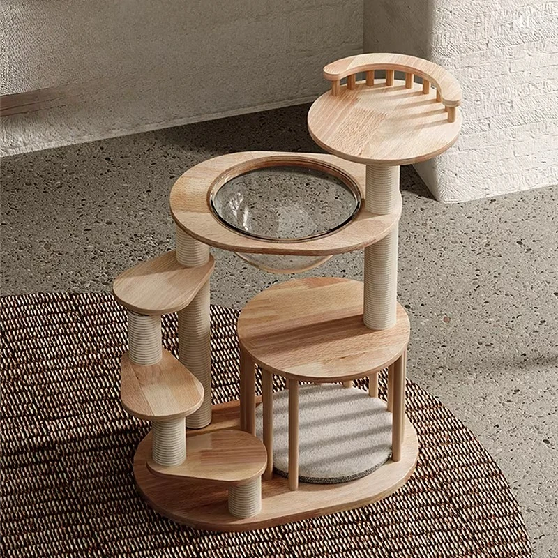 

Shelves Towers Cat Tower Supplies Things Large Cat Tower Sandbox Castle Modern Wooden Things Rascador De Gatos Cat Furniture