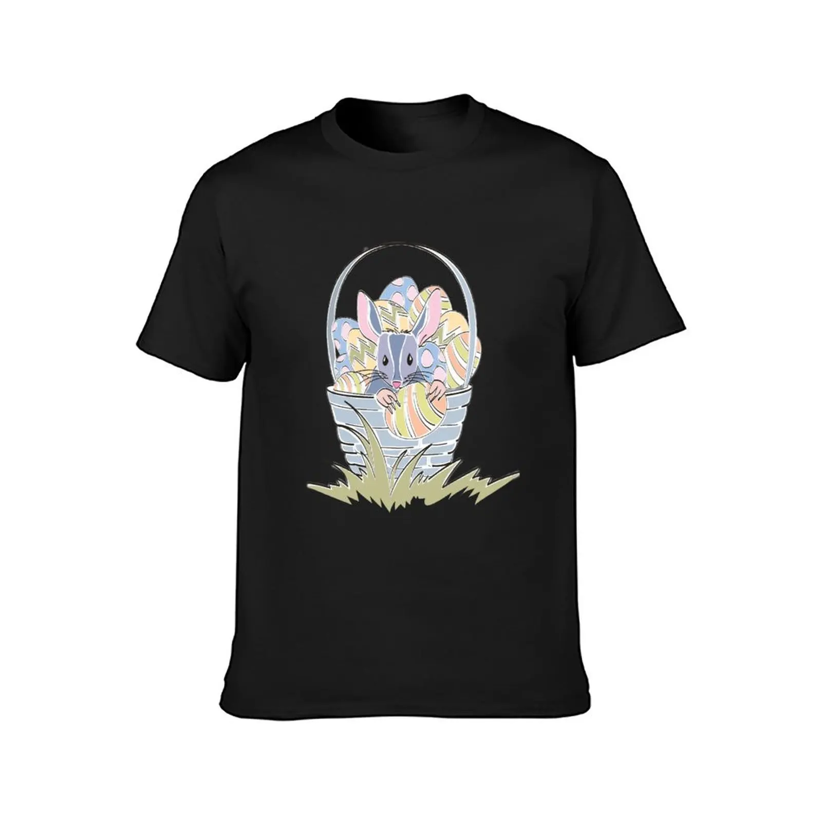 Easter Bilby in Basket T-Shirt tees tops plus sizes plus size tops t shirts men