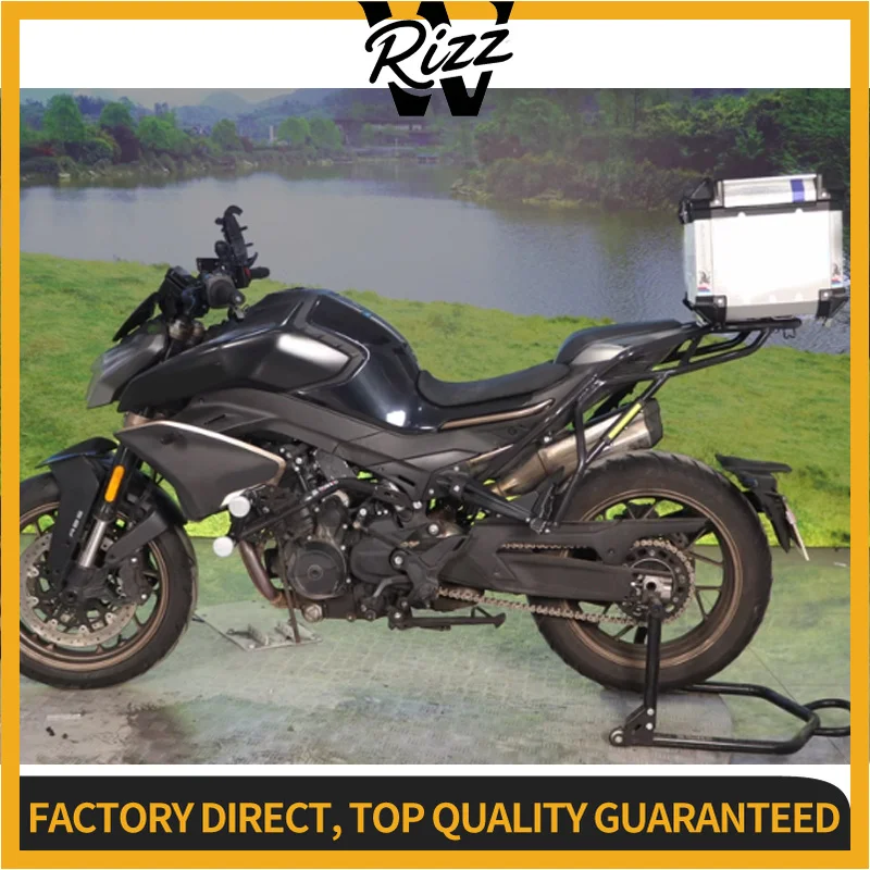 800NK Motorcycle Accessories Rear Luggage Rack Carrier Case Top Box Support Holder Bracket 800 NK For CFMOTO 800 NK 800 Black