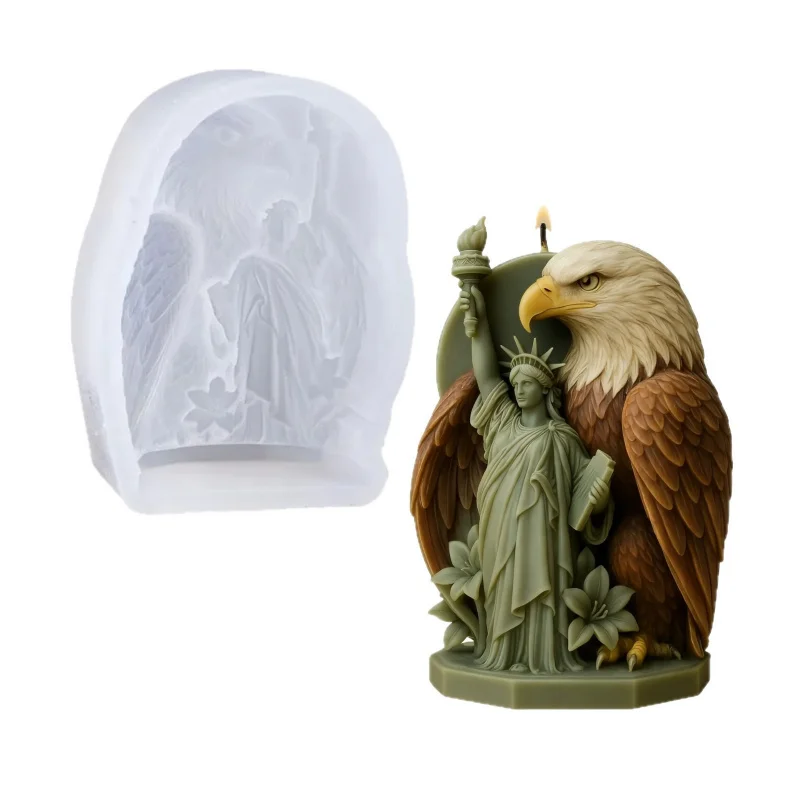 

DIY European Bust Silicone Candle Mold for Scented Plaster Statues Home Gypsum Decor
