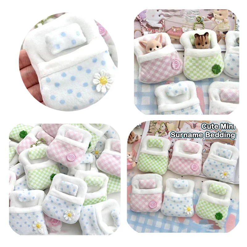 1 قطعة أربع أوراق البرسيم جديد لطيف أفخم أنيمي دمية على شكل حيوان لحاف دمية صغيرة دمية صغيرة لحاف كيس النوم