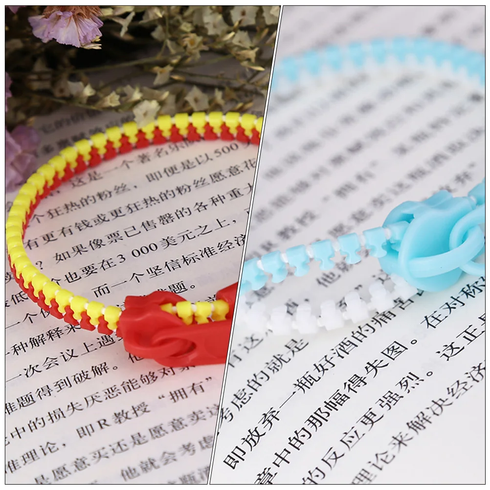 20 قطعة أساور بسحاب لون الحلوى الأساور الإبداعية لمشرقة السلس الحسية تململ عيد الفصح حقيبة السعيدة #2