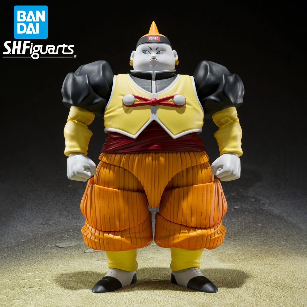 In Stock Original BANDAI SHFiguarts Dragon Ball Z Android 19 Action Figure Genuine Anime Model