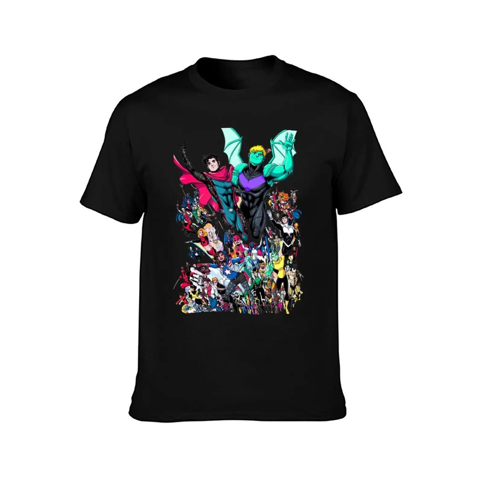 America Chavez T-Shirt Soft Casual Short Sleeve Cotton Tee