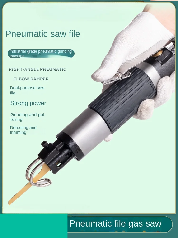 

Pneumatic file, windsaw, powerful reciprocating tool, sharpening, air file, dual-purpose trimming