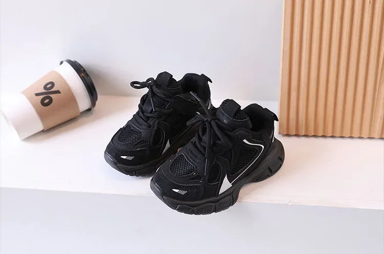 Unisex Kinderschuhe Kinder-Sneaker Baby Jungen Sneaker Mädchen Schuhe Klobige Sport-Tennisschuhe Lässige Flache Schuhe Kinder Kleinkind Fußbekleidung Herbst – Detail 11