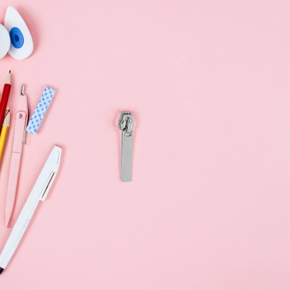 

8Pcs Explosion-Proof Zipper Sliders: Double Layer Nylon Luggage Zipper Replacement with Lock Hole for Suitcase Backpack -