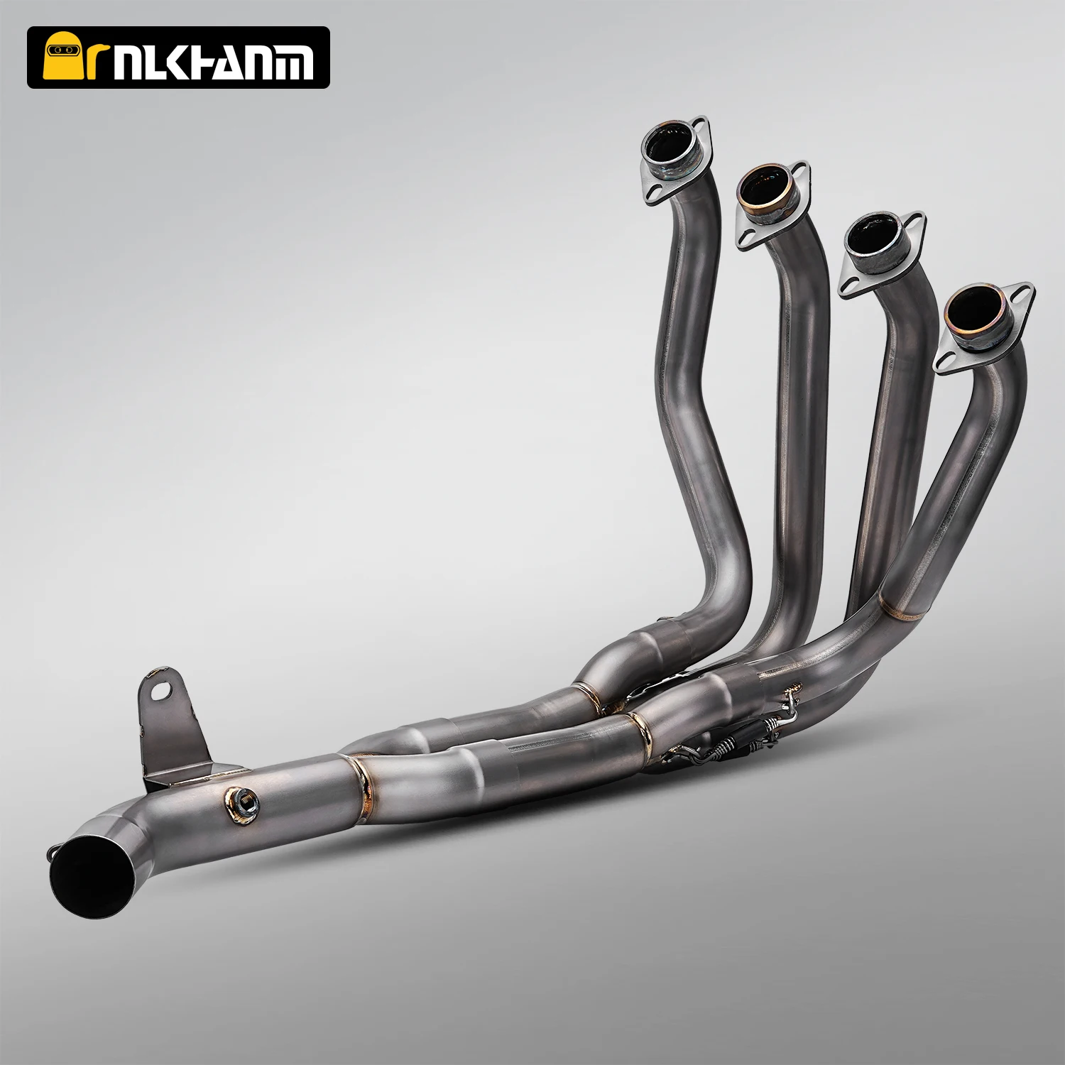 

Для выхлопной системы мотоцикла Z900, модифицированная передняя средняя секция с двойным датчиком из тилового сплава, оригинальный калибр для Z900 2017-2025