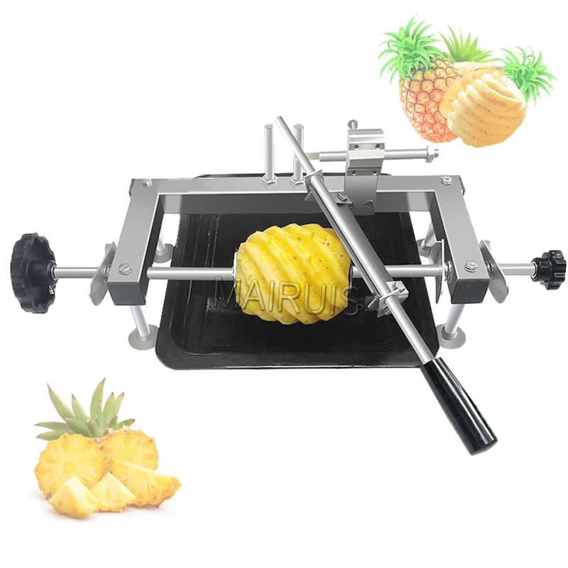 Household Pineapple Peeling Machine Stainless Steel High Quality Commercial Fruit Pineapple Peeler Easy To Carry For Shop