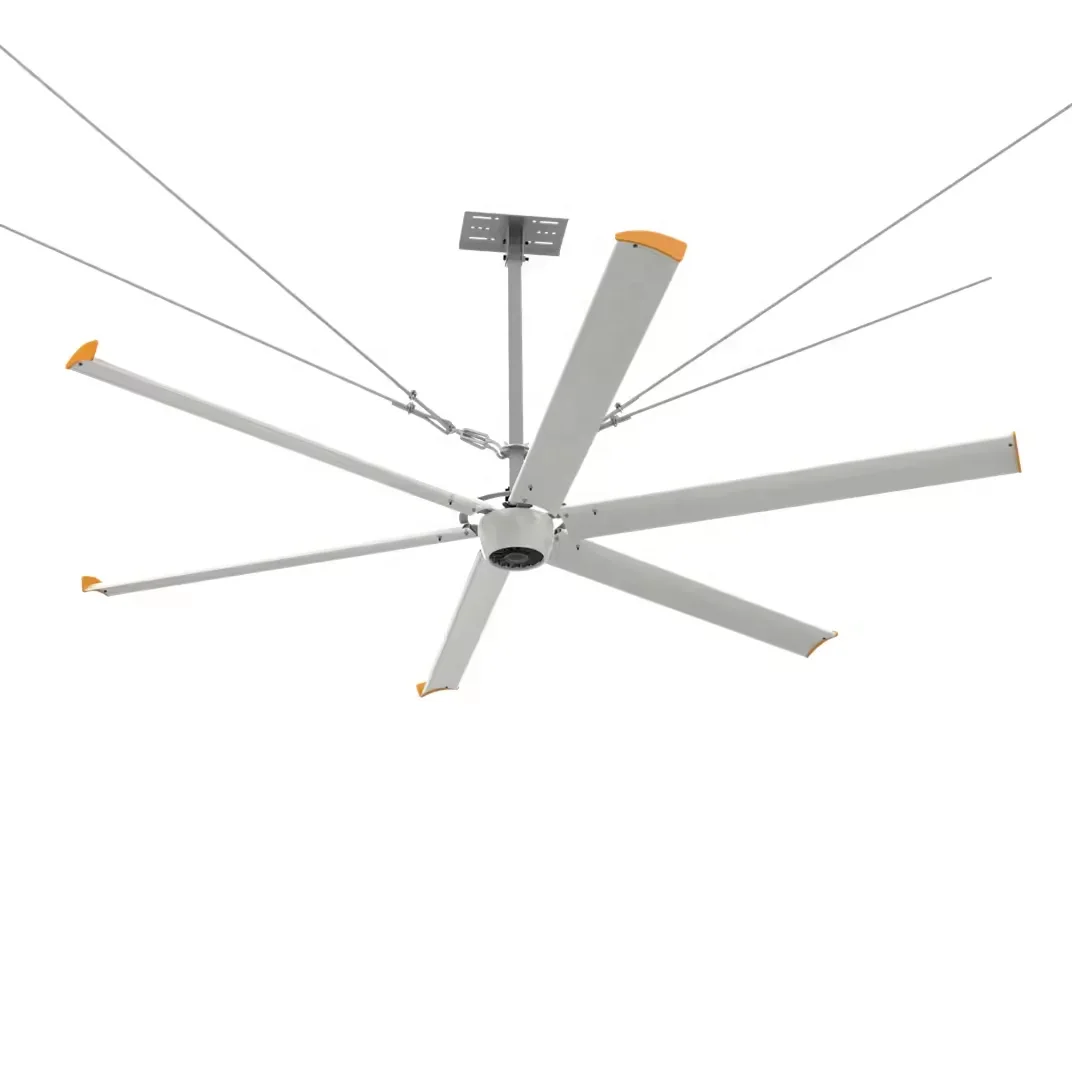 8ft BLDC PMSM Motor Silent Industrial Hvls Big Ceiling Fan