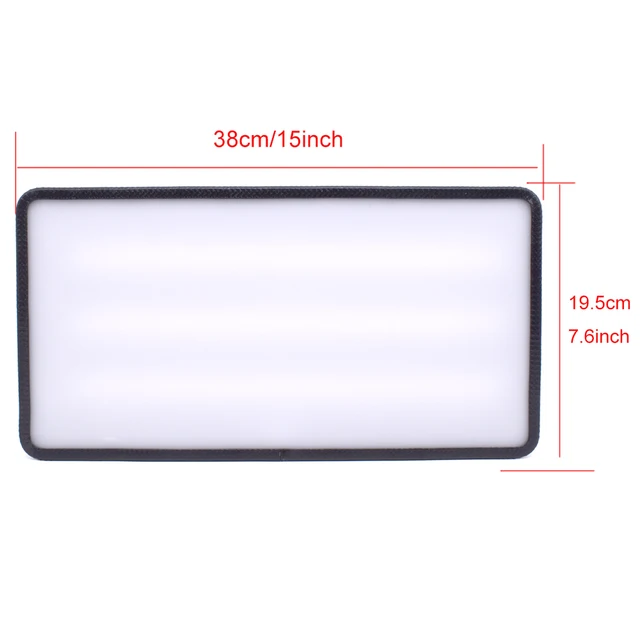 Adjustable LED Inspection Light 3-Stripes 38cm PDR Lamp for Car Paintless Dent Repair Tools Portable Auto Body Work Lamp 3