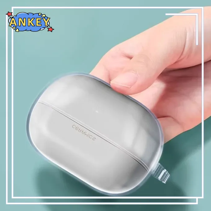 

Прозрачный чехол для Roseselsa Ceramics MK2, защитный прозрачный чехол из ТПУ, чехол для Bluetooth-наушников, портативный чехол для наушников с ремешком