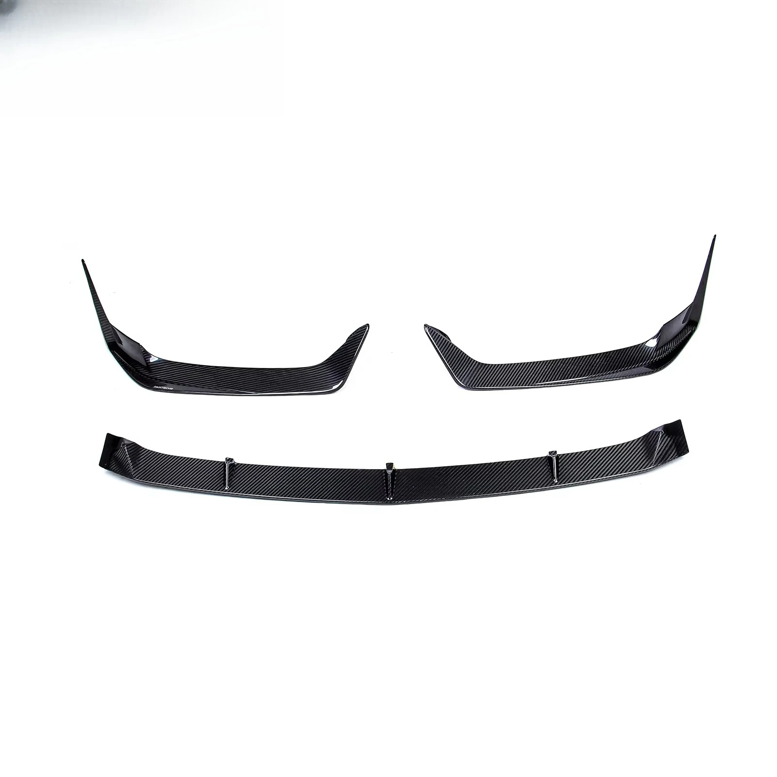 Dry Carbon Fiber Body Kit Front Spoiler Splitter Bumper Lip for Mercedes-Benz AMG GT GTS GTC C190