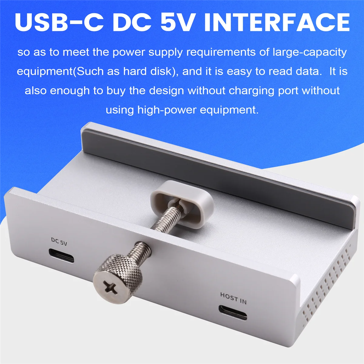 B43C HUB USB3.0 محول الفاصل قاعدة توصيل خارجية عالمية متعددة المشابك لملحقات نظام التشغيل Windows/MAC #5