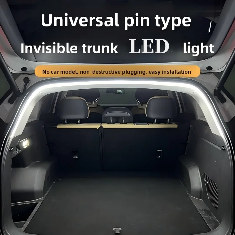 

Car Trunk Door Frame Light Silicone LED Flowing Lamp Vehicle Mounted Decorative Lights Automobile Supplies