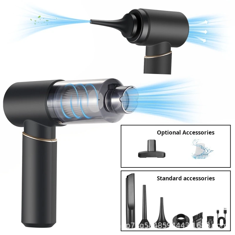 Car vacuum cleaner car with large suction power wireless portable car household small vacuum cleaner