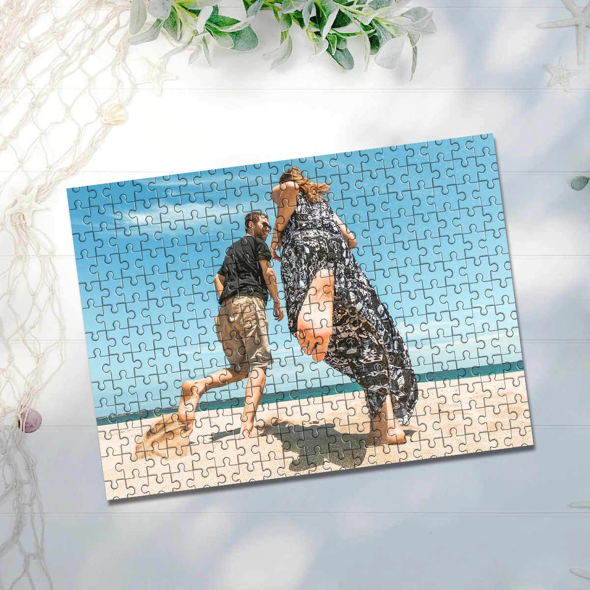 35/300/500/1000pcs Personalized Custom Photo Puzzle couple photos for Adults Family Gifts Kid Educational Toys