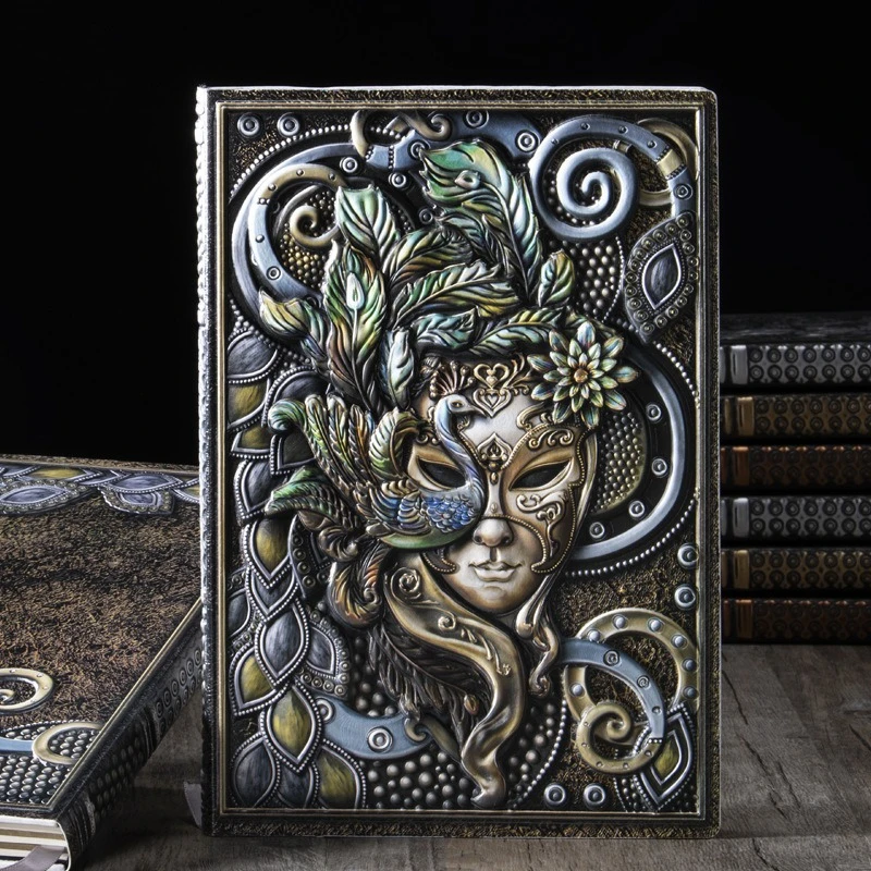 A5 PU Leather Notebook Vintage Style for Office Business
