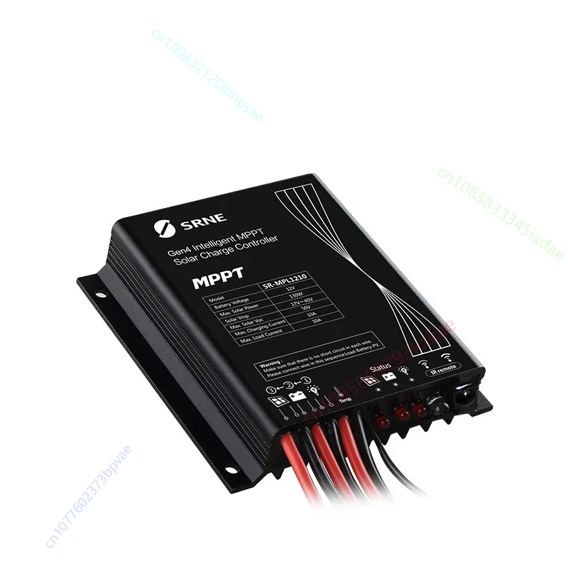 New SRNE MPPT Solar Universal Controller 12V 24V 10A 15A 20A 30A 40A Waterproof MPPT Charge Controller MPL1210 2410 2415 2420