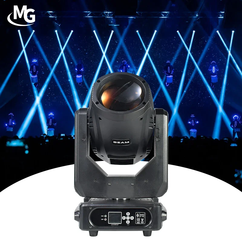 Super Beam Lighting 295W 9R DMX Stage Beam Moving Head Light per DJ Live House Stage Club Wedding