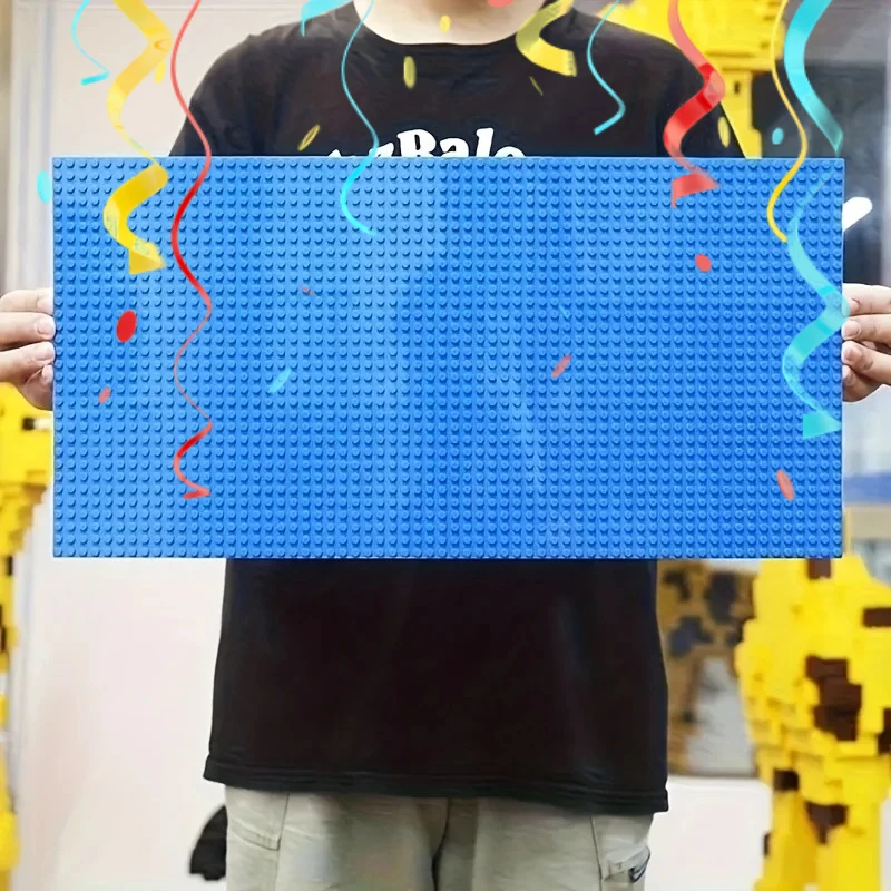 Piastra base in mattoni 32x32 per bambini, scheda di montaggio da parete fai-da-te compatibile con i principali blocchi, regalo di Natale giocattolo da gioco creativo STEM