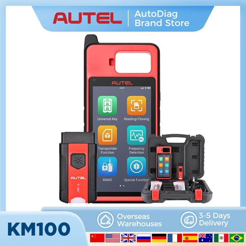 Autel KM100 programador de llaves KM100E 60S generador de llaves Universal inmovilizador llave FOB herramienta de programación actualización gratuita de por vida
