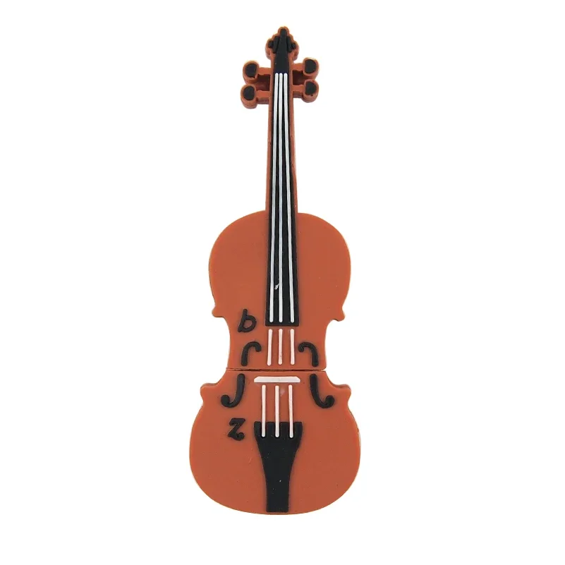 13 styles Musical Instruments Model pendrive 4GB 8GB 16GB 32GB 64GB 128GB USB 2.0 flash drive violin/guitar/note memory u disk