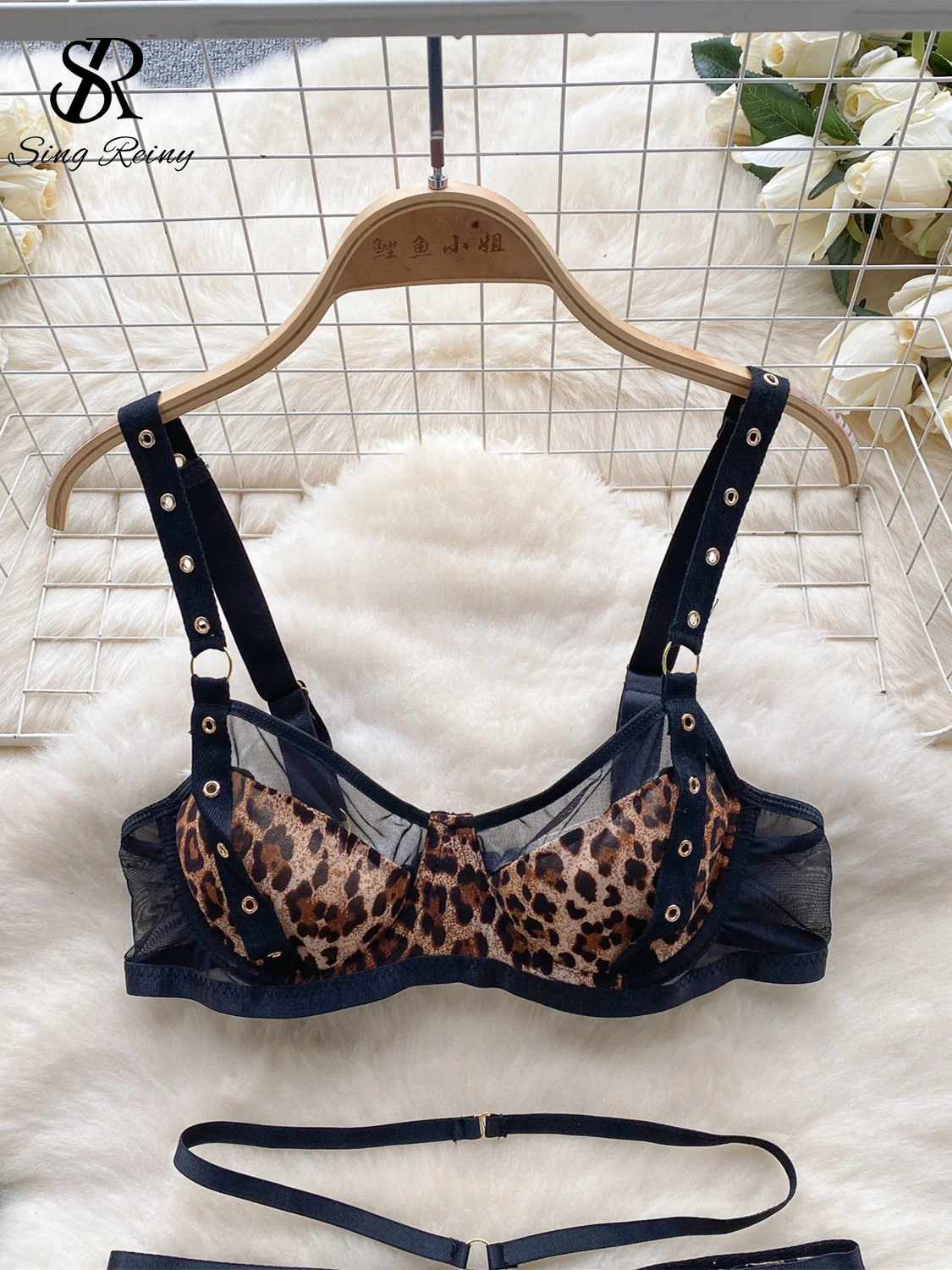 SINGREINY Sensual Lace Erotic Underwear Sets Women Strapless Porn Sheath  Lingerie Corset Fashion Leopard Sexy Bra&Briefs Suits - AliExpress 200574005