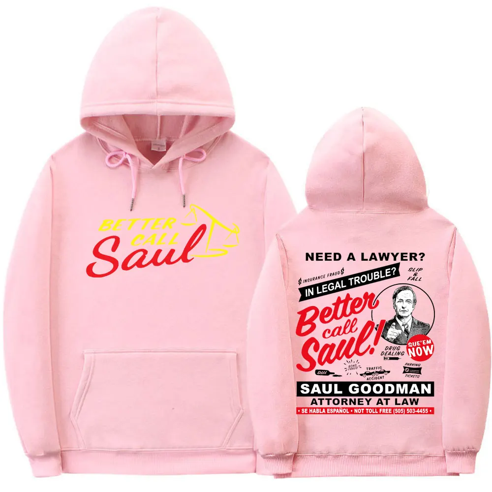 TV Show Fan Breaking Bad Graphic Hoodie Men Loose Pullover Better Call Saul Logo Hoodies Male Women Trending Cool Casual Clothes