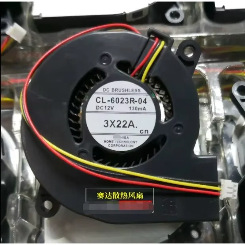 

Вентилятор охлаждения сервера CL-6023R-04 DC 12V 0.13A 60x60x23мм, 3-проводной