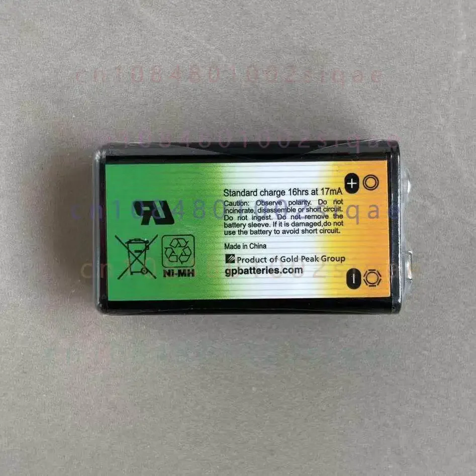Suitable for GP Speedmaster 9V 170mAh 6F22 9 volt, square, nickel-metal hydride rechargeable batteries starting from 5 pieces