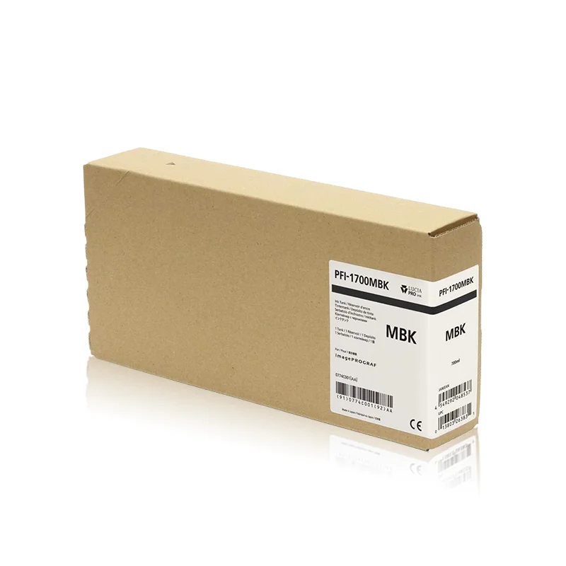 Kartrid Tinta Asli 700ml PFI-1700 Untuk Canon Pro2000 Pro4000s Pro6000s Pro6100 Pro6100S Pro4100S Pro4000