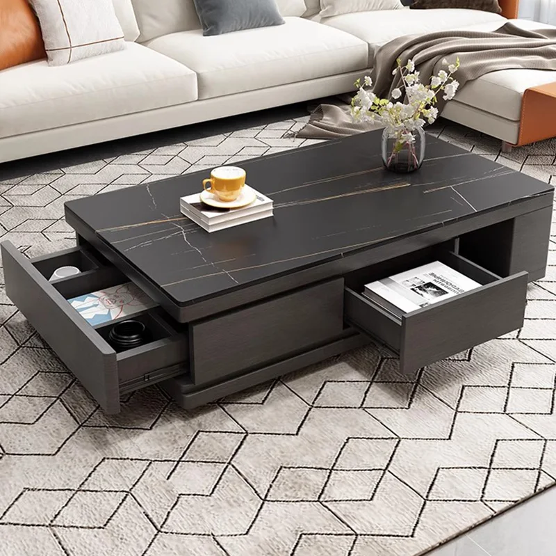 Living Room Nordic Coffee Tables Storage Design Writing Desk Coffee Tables Modern Design Tavolino Da Salotto Home Furniture