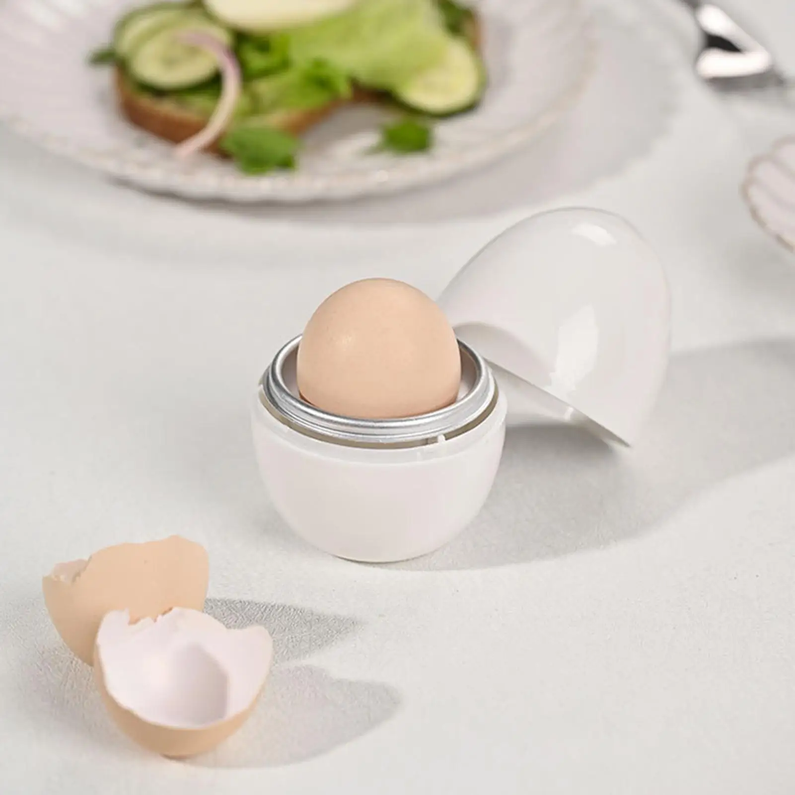 Microwave Boiler Egg Steamer Egg Quick Cooking Steamer Boiler Kitchen Gadgets For Hard Soft Boiled Eggs Boiling view 5