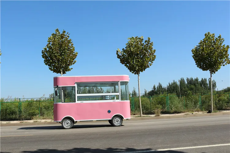 OEM dopuszczenie CE ulica elektryczny Food Truck przyczepa Hot Dog automat z sprzęt kuchenny