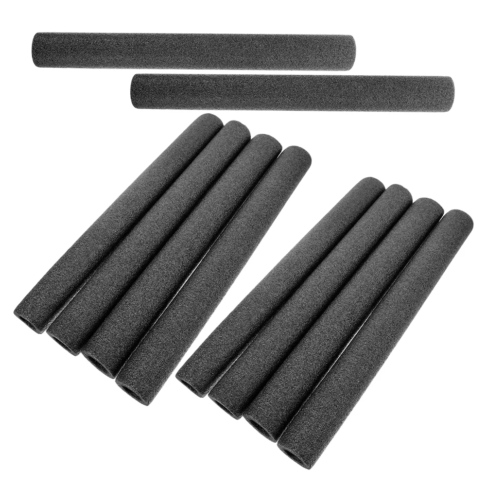 10 Pcs Insulation Hollow Cotton Tube Handle Grips Pipe Sleeves Elbow Thermal Rubber Sponge Water Warm Outdoor Hose