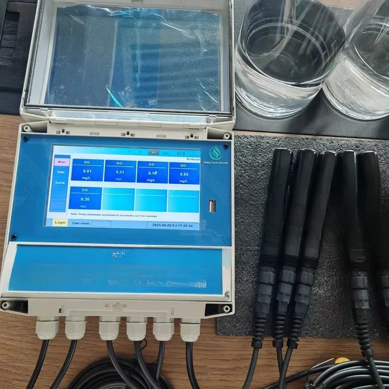 Dissolved oxygen sensor for aquaculture