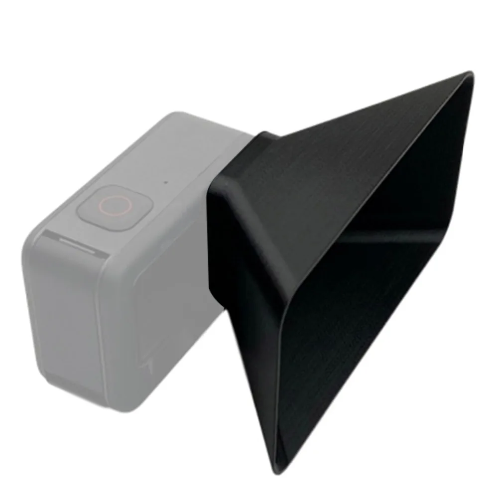 BGNing Gegenlichtblende für Gopro 9 10 11 12, Objektivdeckel, Sonnenschutz, 3D-gedruckter Kunststoffschutz, schwarzes Action-Kamera-Zubehör – Detail 12