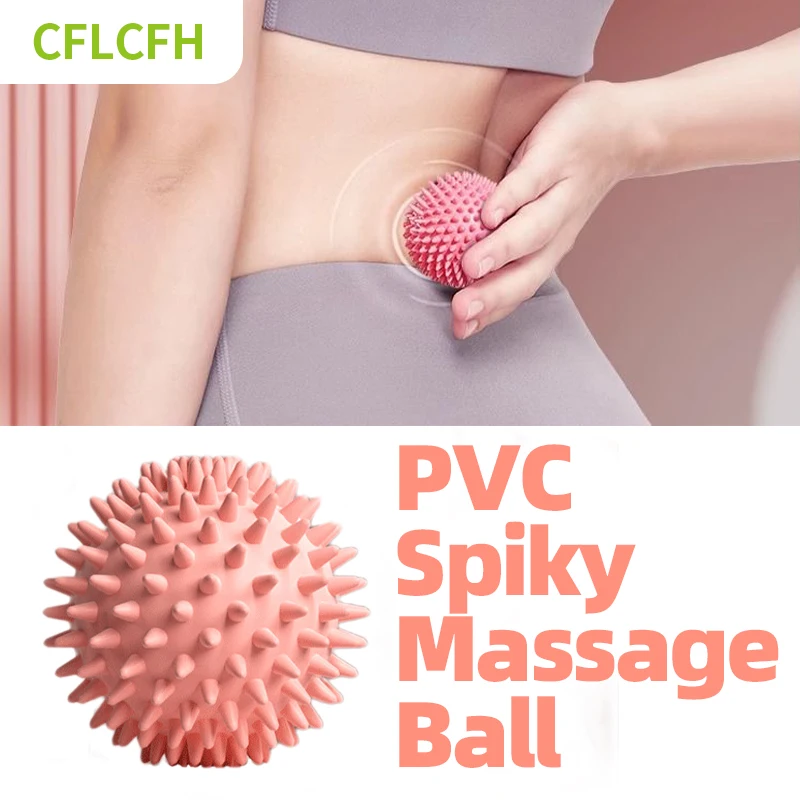 Massage Ball Body Muscle Meridian Relaxation Massage Pain Relief Deep Tissue Trigger Point Fascia Ball Hedgehog Rolling Massager