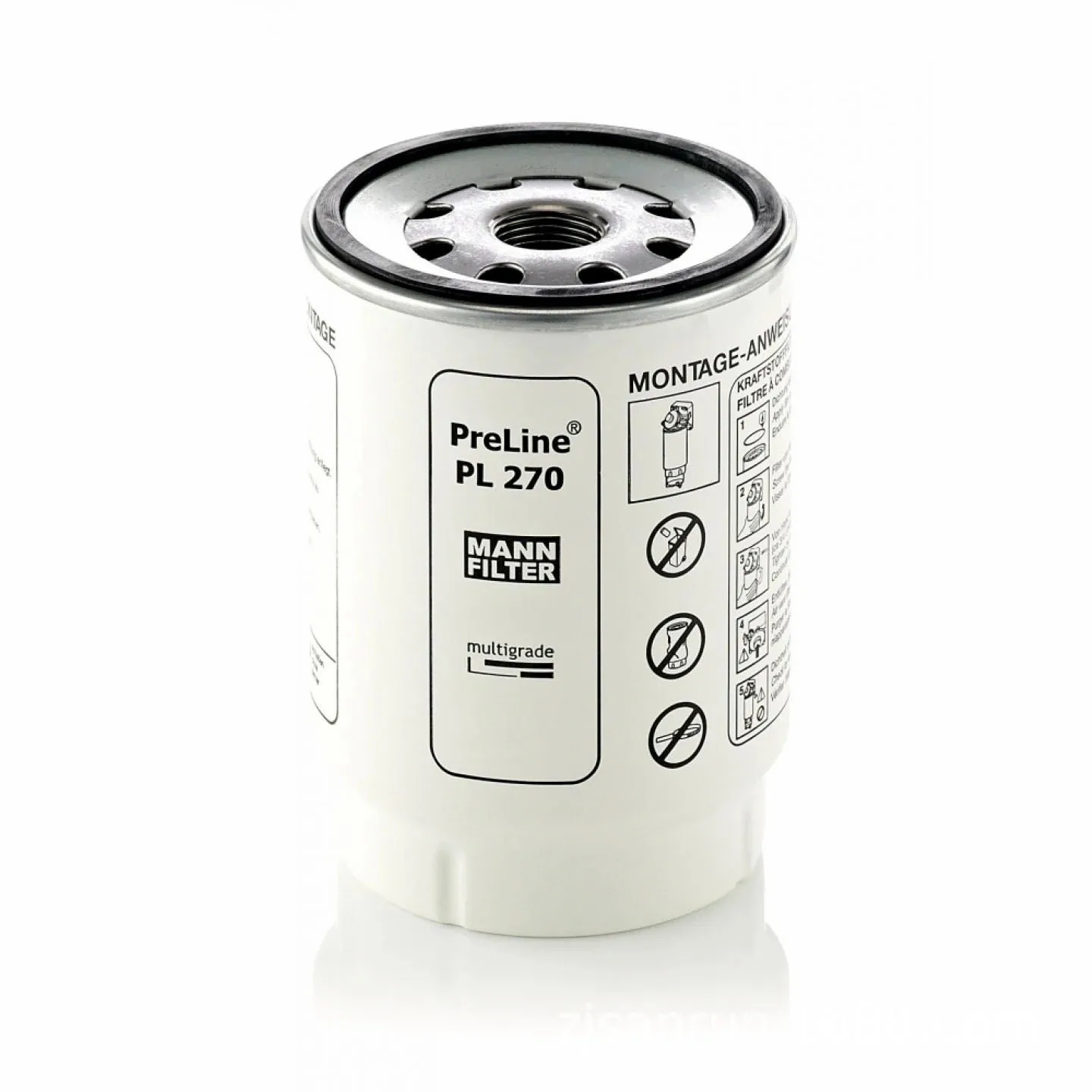 PL270 Fuel Filter Compatible with Doosan DX 255 LC-3 DL 200 DX 140 W-3 DL 200 DX180LC-3 DL 160 Replace 40040300022 A463513