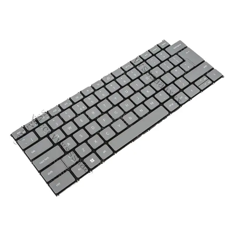 

& UK ENGLISH Light Grey Backlit Keyboard 0K5DJX For Dell Vostro 5320 Inspiron 5310 5320 5410 5415 5418 == #